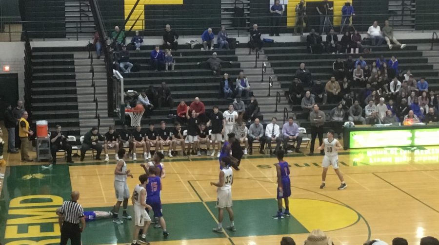 Boys basketball dominates Hoffman in strong defensive showing