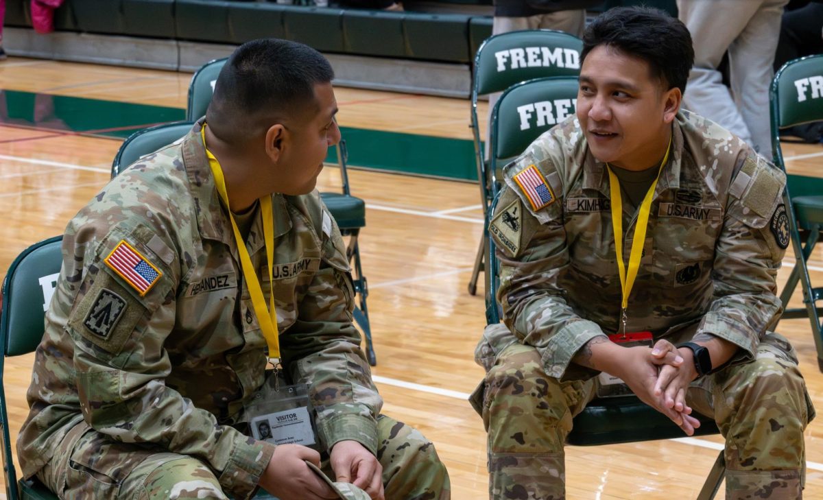 Fremd celebrates Veterans Day with assembly